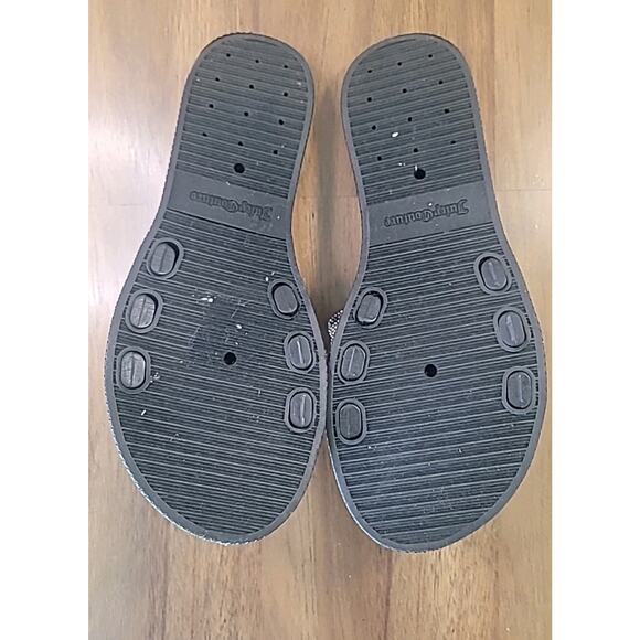 JUICY COUTURE Yippy Animal Print Slides – Black – Size 7.5 – Sandals GUC - Picture 8 of 8